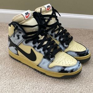 Nike Dunk High 1985 SP - Black Acid Wash